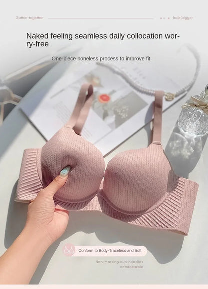 Push Up Bra - Ultra Thick 6CM Padded, Wire Free, Comfortable Lift for Small Chest - ZOOMNSTORE