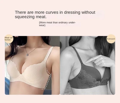 Push Up Bra - Ultra Thick 6CM Padded, Wire Free, Comfortable Lift for Small Chest - ZOOMNSTORE