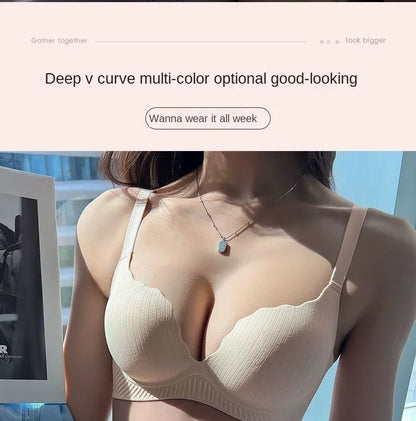 Push Up Bra - Ultra Thick 6CM Padded, Wire Free, Comfortable Lift for Small Chest - ZOOMNSTORE