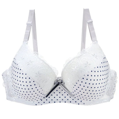 Push Up Bras - Padded Lace Underwire Bra Support With Adjustable Straps For Women - ZOOMNSTORE
