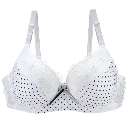 Push Up Bras - Padded Lace Underwire Bra Support With Adjustable Straps For Women - ZOOMNSTORE