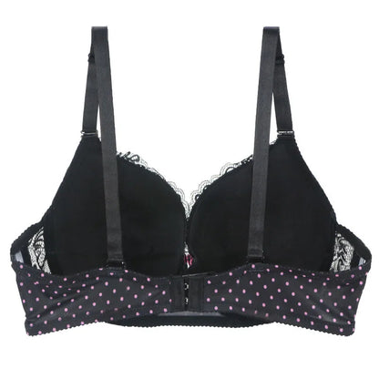 Push Up Bras - Padded Lace Underwire Bra Support With Adjustable Straps For Women - ZOOMNSTORE
