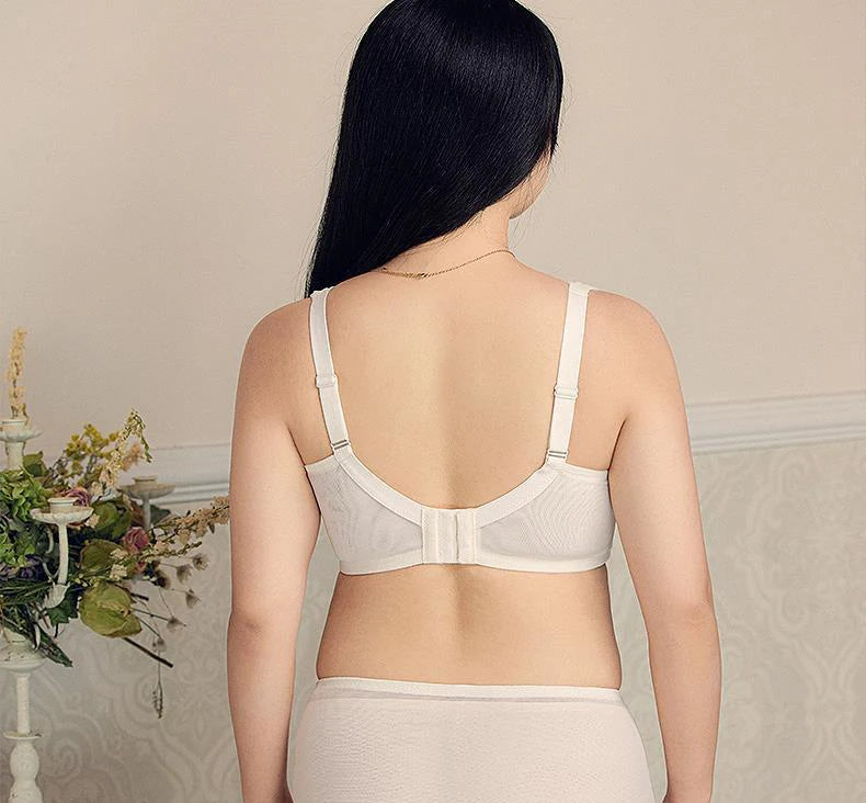 Push Up Lace Bra - Large Size Lingerie With Underwire Support & Adjustable Straps - ZOOMNSTORE