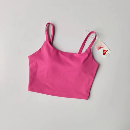 Womens Push Up Sports Bra - Breathable Fitness Vest for Gym  Yoga - ZOOMNSTORE