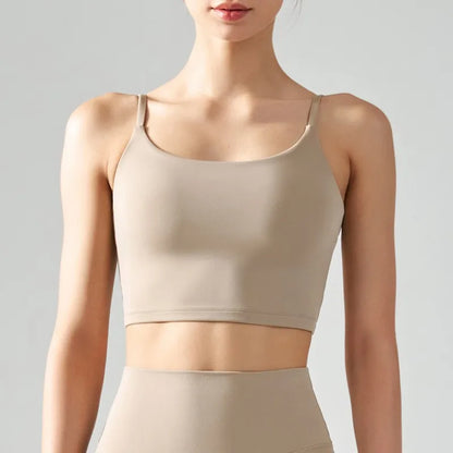 Womens Push Up Sports Bra - Breathable Fitness Vest for Gym  Yoga - ZOOMNSTORE