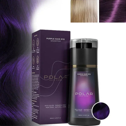 3-in-1 Hair Dye Shampoo - Quick Color  Nourishing Blackening Shampoo for White Hair - ZOOMNSTORE