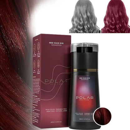 3-in-1 Hair Dye Shampoo - Quick Color  Nourishing Blackening Shampoo for White Hair - ZOOMNSTORE