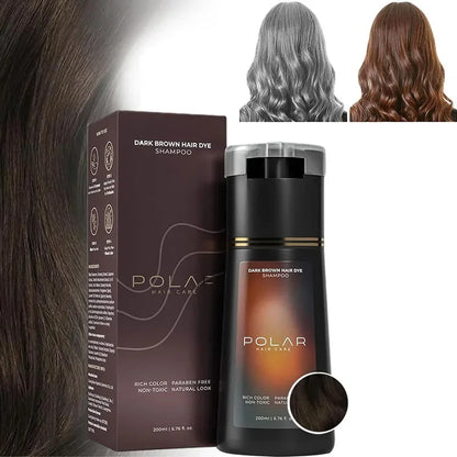 3-in-1 Hair Dye Shampoo - Quick Color  Nourishing Blackening Shampoo for White Hair - ZOOMNSTORE