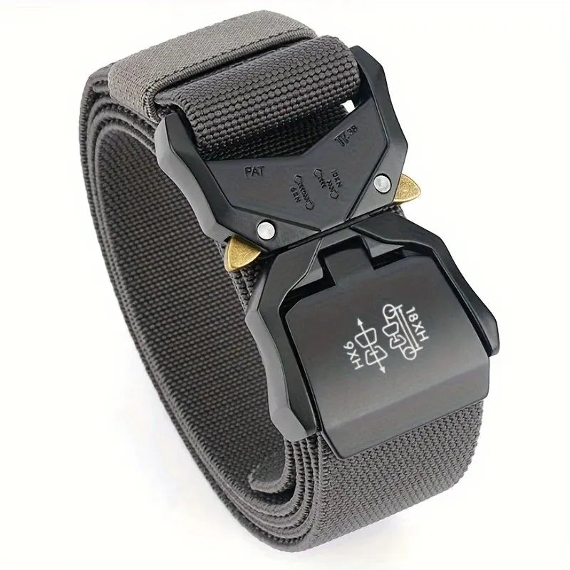 Quick Release Elastic Training Belt - Casual Outdoors Tooling Belt for Men - ZOOMNSTORE