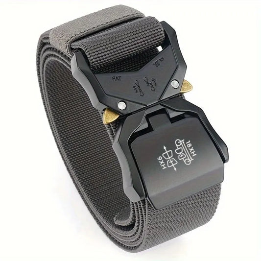 Quick Release Elastic Training Belt - Casual Outdoors Tooling Belt for Men - ZOOMNSTORE