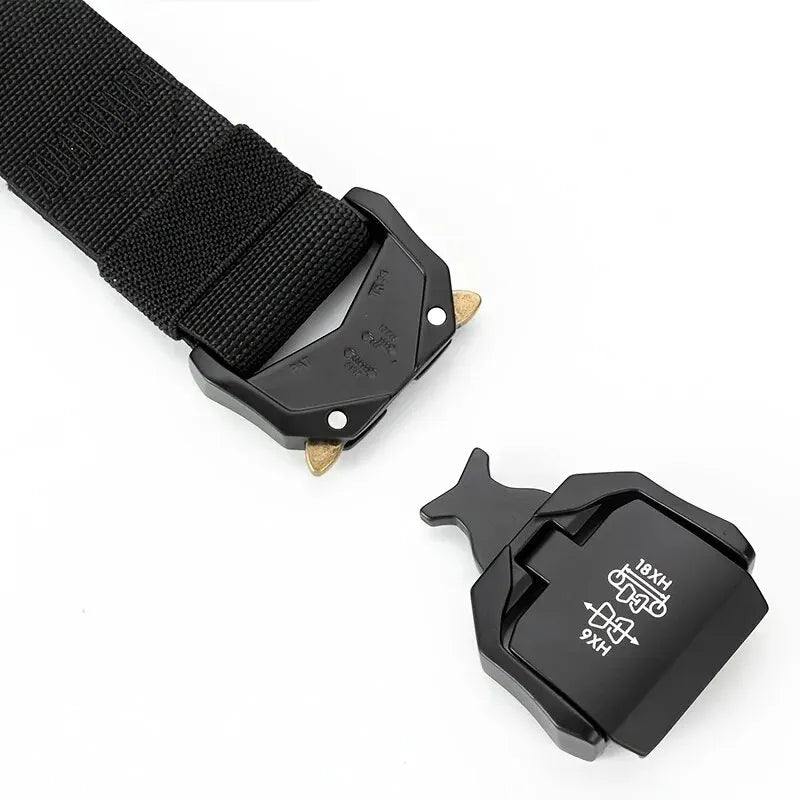 Quick Release Elastic Training Belt - Casual Outdoors Tooling Belt for Men - ZOOMNSTORE
