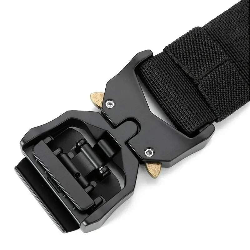 Quick Release Elastic Training Belt - Casual Outdoors Tooling Belt for Men - ZOOMNSTORE
