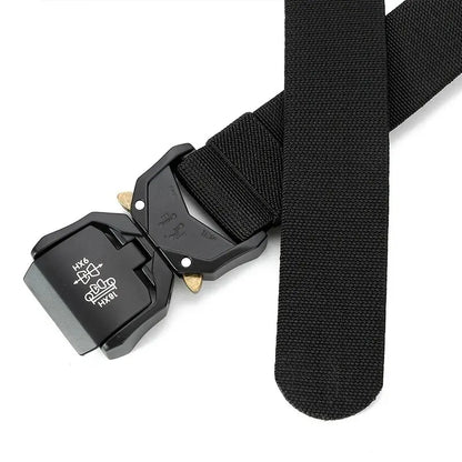 Quick Release Elastic Training Belt - Casual Outdoors Tooling Belt for Men - ZOOMNSTORE