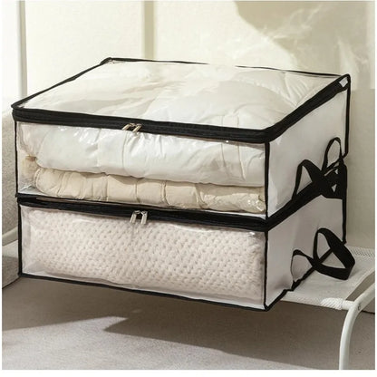 Quilt Storage Bag – Foldable Dustproof Organizer With Large Capacity For Clothes & Linen - ZOOMNSTORE