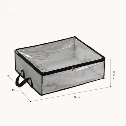 Quilt Storage Bag – Foldable Dustproof Organizer With Large Capacity For Clothes & Linen - ZOOMNSTORE