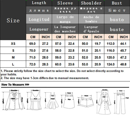 Quilted Jacket Women - Cropped Coat With Bow Lace-Up, Long Sleeve Casual Outerwear - ZOOMNSTORE