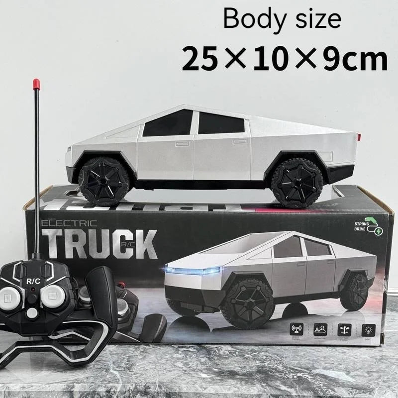 112 RC Cybertruck Offroad Pickup - Batmobile Simulation Model Toy for Kids - ZOOMNSTORE
