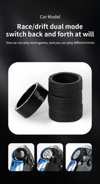 143 4WD RC Drift Car - High Speed Remote Control Mini Racing Car for Boys - ZOOMNSTORE