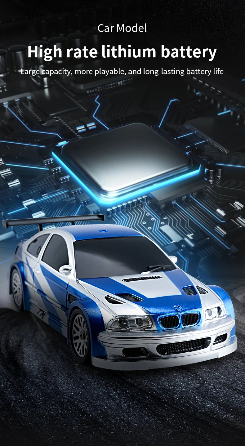 143 4WD RC Drift Car - High Speed Remote Control Mini Racing Car for Boys - ZOOMNSTORE