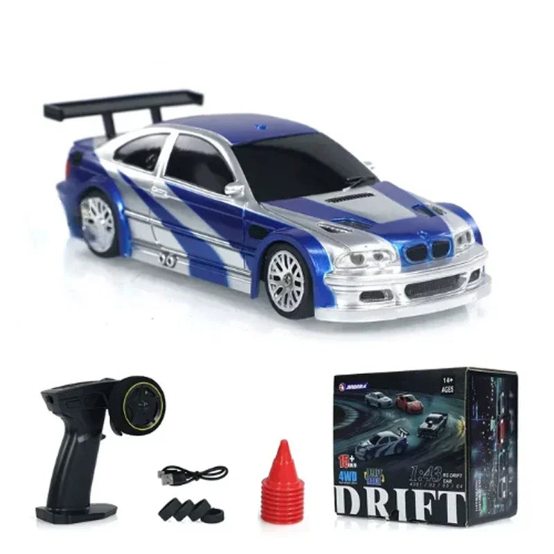 143 4WD RC Drift Car - High Speed Remote Control Mini Racing Car for Boys - ZOOMNSTORE