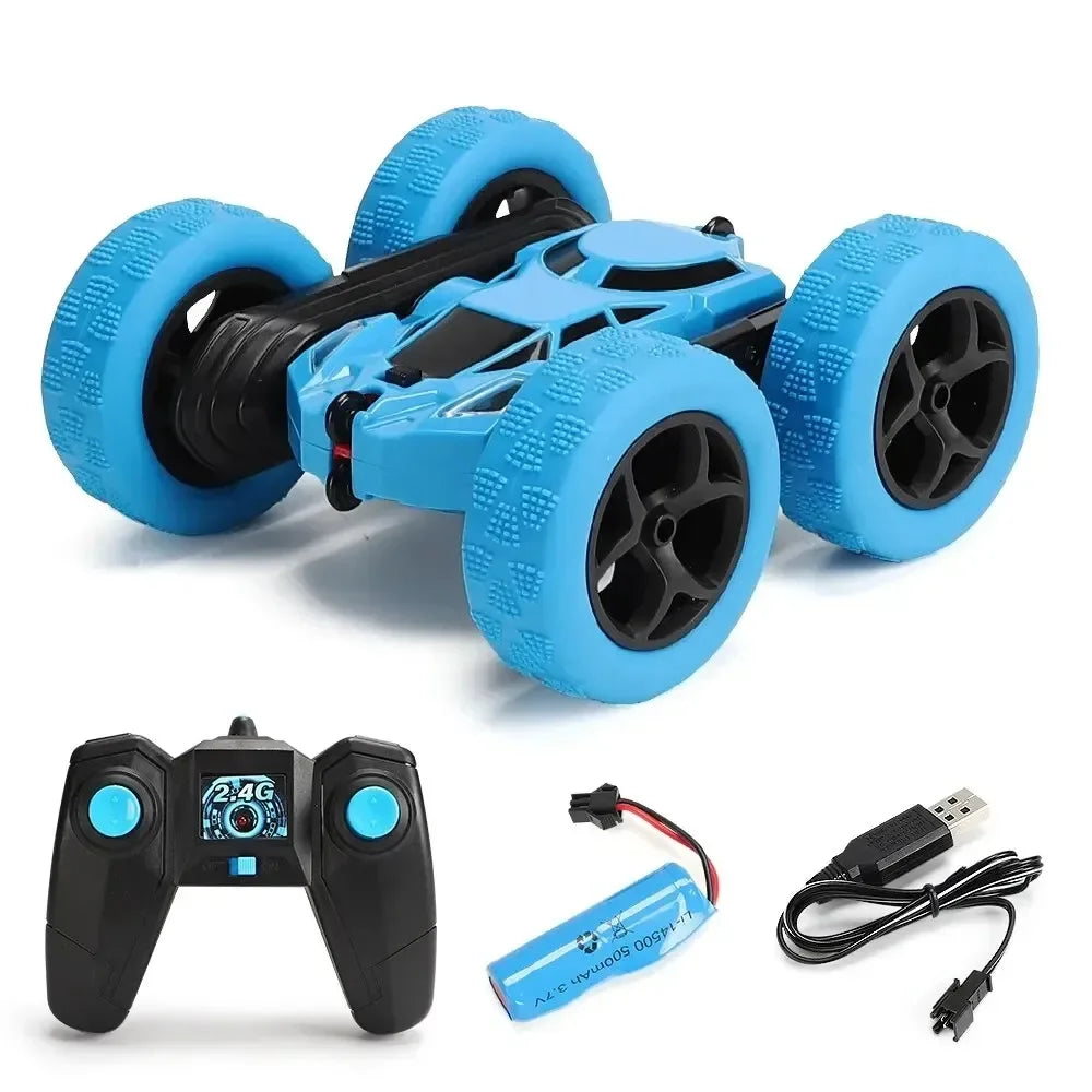 Remote Control Stunt Car - Double-Sided 360 Flip Drift Toy for Kids - ZOOMNSTORE