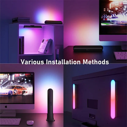 RGB Symphony LED Desktop Night Light - App Controlled Music Rhythm Atmosphere Lamp - ZOOMNSTORE