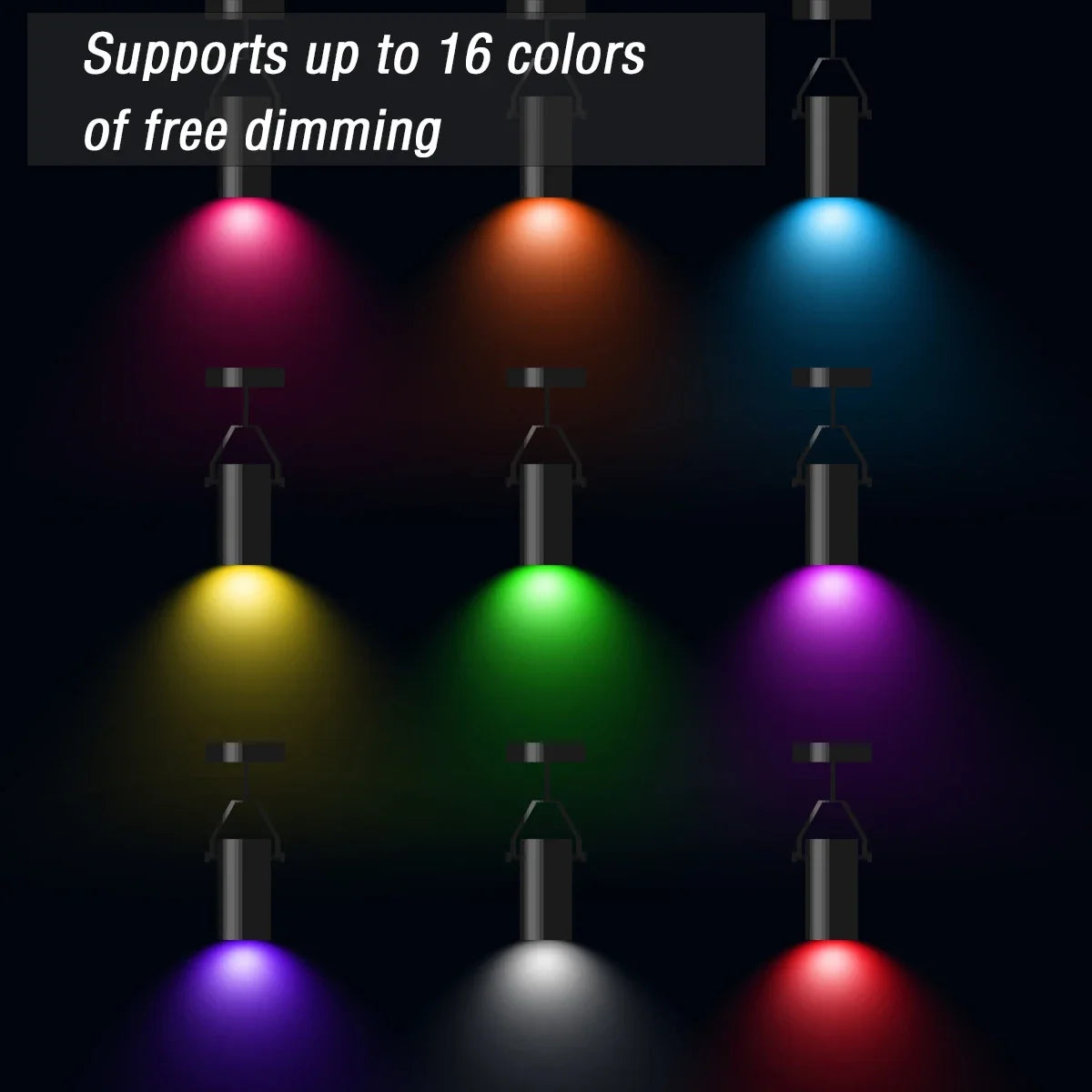 RGBW LED Bulb - Smart Color Changing Bulb With Remote Control | E27 Spotlight - ZOOMNSTORE
