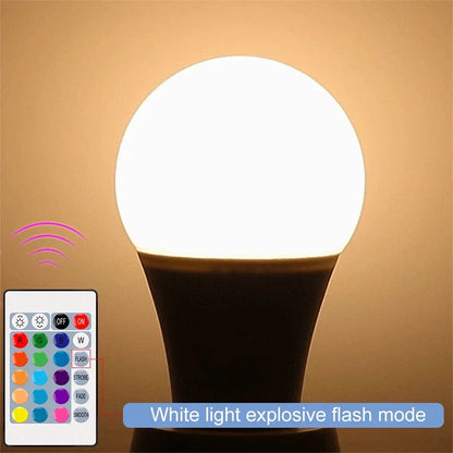 RGBW LED Bulb - Smart Color Changing Bulb With Remote Control | E27 Spotlight - ZOOMNSTORE