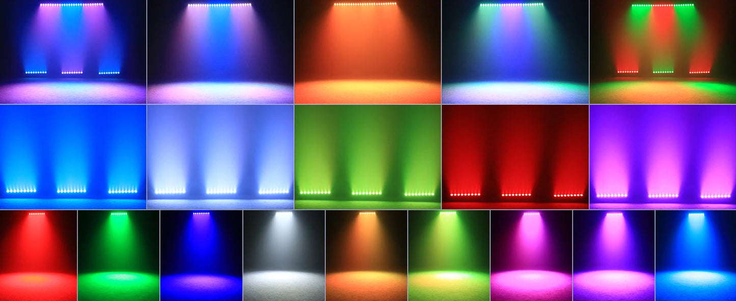 RGBW Wall Wash Lamp - 9 LEDs Stage Lighting for DJ  Party - ZOOMNSTORE