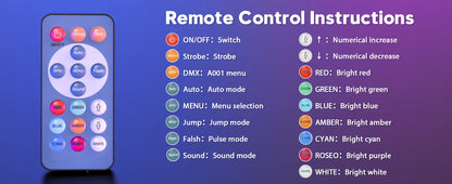 RGBW Wall Wash Lamp - 9 LEDs Stage Lighting for DJ  Party - ZOOMNSTORE