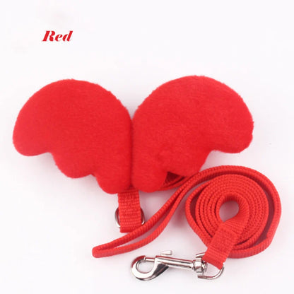 Cute Angel Wing Pet Harness and Leash - Personalized Bunny and Cat Accessories - ZOOMNSTORE