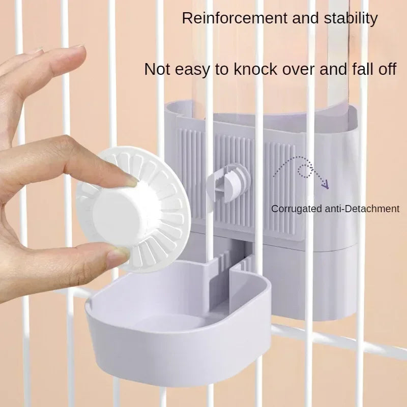Rabbit Water Feeder - Automatic Water Dispenser for Small Animal Cage Hanging - ZOOMNSTORE