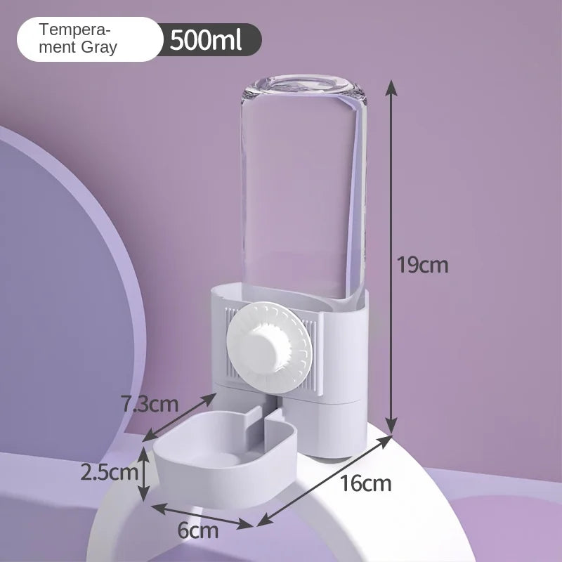 Rabbit Water Feeder - Automatic Water Dispenser for Small Animal Cage Hanging - ZOOMNSTORE