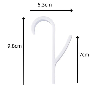 Heated Towel Holder - Bathroom Shower Rack Hooks Clips for Clothes and Scarves - ZOOMNSTORE