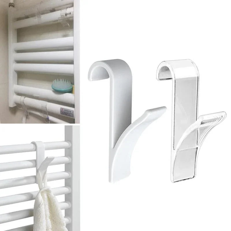 Heated Towel Rack Clips - Kitchen Bathroom Hanger Hooks for Scarves and Clothes - ZOOMNSTORE