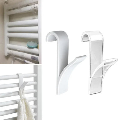 Heated Towel Rack Clips - Kitchen Bathroom Hanger Hooks for Scarves and Clothes - ZOOMNSTORE