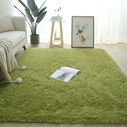 Rainbow Kids Carpet - Soft Colorful Rug for Bedroom and Living Room - ZOOMNSTORE