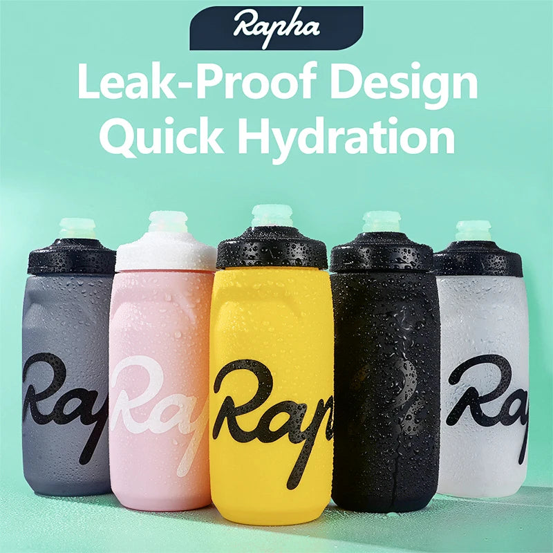 Rapha Cycling Water Bottle - 750ml Leak-Proof Ultra Light Squeezable Sports Flask - ZOOMNSTORE