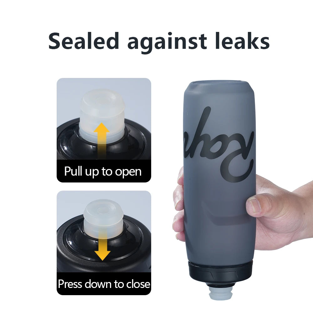 Rapha Cycling Water Bottle - 750ml Leak-Proof Ultra Light Squeezable Sports Flask - ZOOMNSTORE