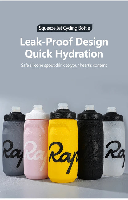 Rapha Cycling Water Bottle - 750ml Leak-Proof Ultra Light Squeezable Sports Flask - ZOOMNSTORE
