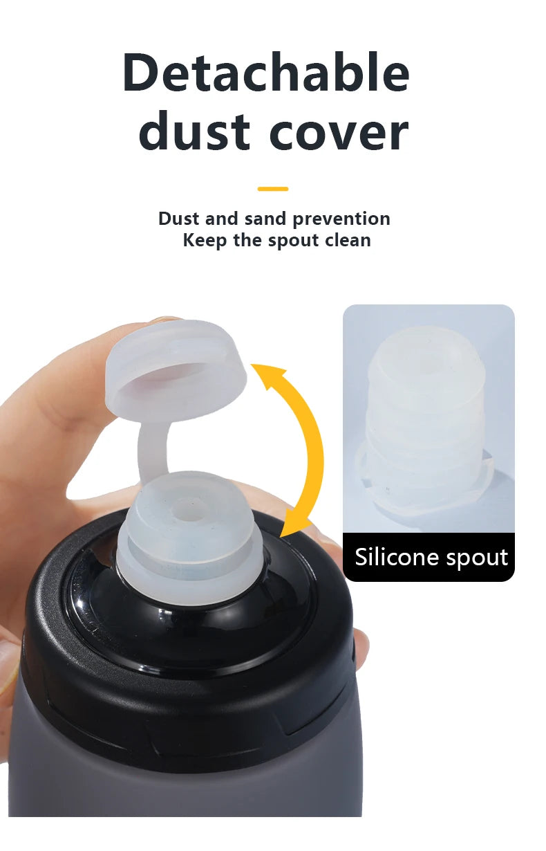 Rapha Cycling Water Bottle - 750ml Leak-Proof Ultra Light Squeezable Sports Flask - ZOOMNSTORE