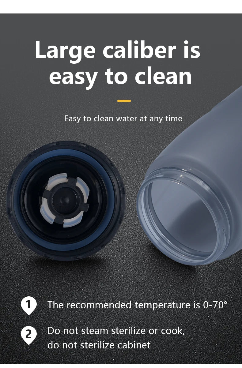 Rapha Cycling Water Bottle - 750ml Leak-Proof Ultra Light Squeezable Sports Flask - ZOOMNSTORE