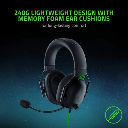 Razer BlackShark Headset – Wired Esports Headphones with 7.1 Surround Sound - ZOOMNSTORE