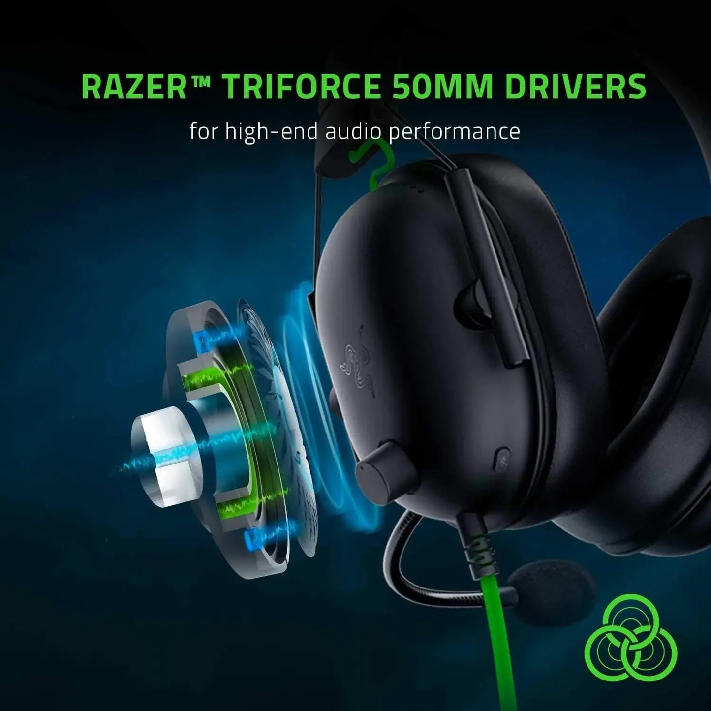 Razer BlackShark Headset – Wired Esports Headphones with 7.1 Surround Sound - ZOOMNSTORE