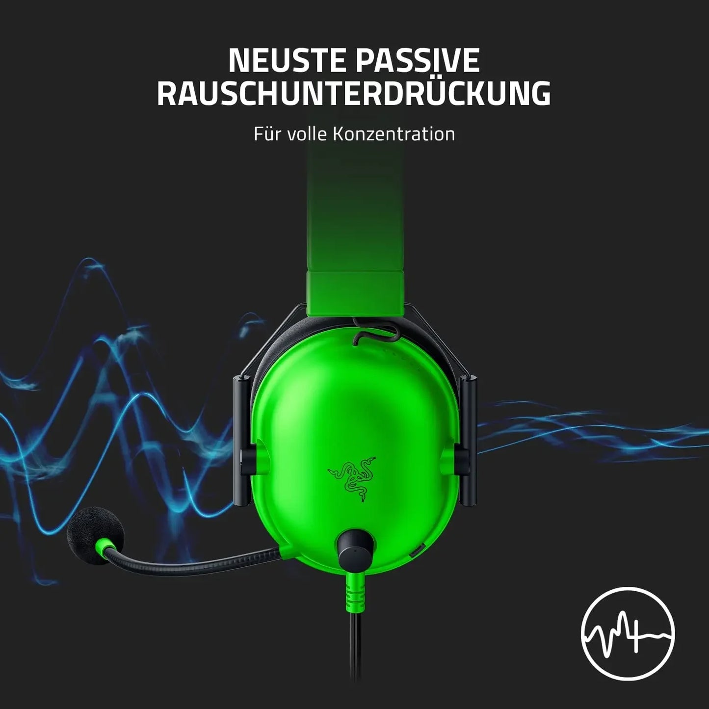 Razer BlackShark Headset – Wired Esports Headphones with 7.1 Surround Sound - ZOOMNSTORE