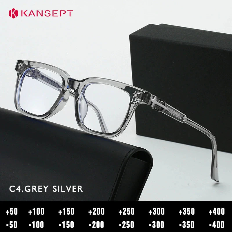 Reading Glasses - KANSEPT Prescription Eyewear With Optical Lenses For Men & Women - ZOOMNSTORE