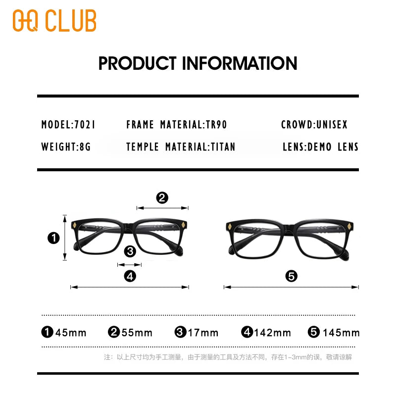 Reading Glasses Men - Luxury Rectangle Plastic Frame Eyewear With Anti Reflective Lenses - ZOOMNSTORE