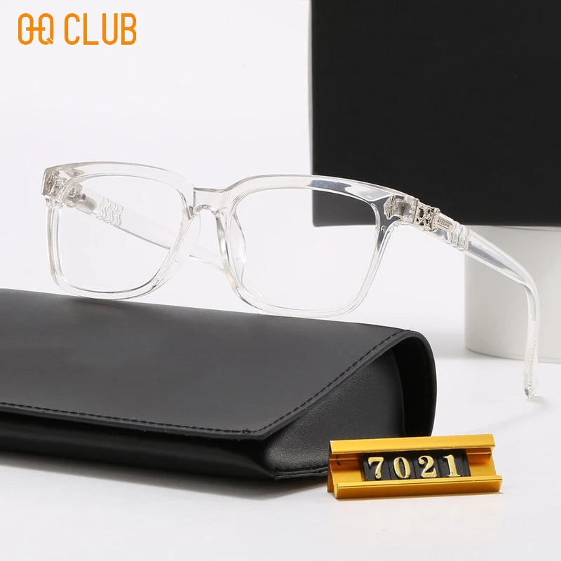 Reading Glasses Men - Luxury Rectangle Plastic Frame Eyewear With Anti Reflective Lenses - ZOOMNSTORE