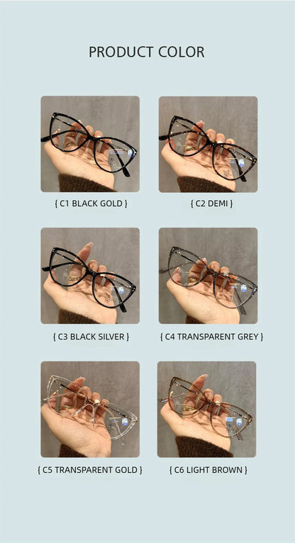 Reading Glasses Women | Prescription Cat Eye Eyewear With Photochromic Lenses - ZOOMNSTORE