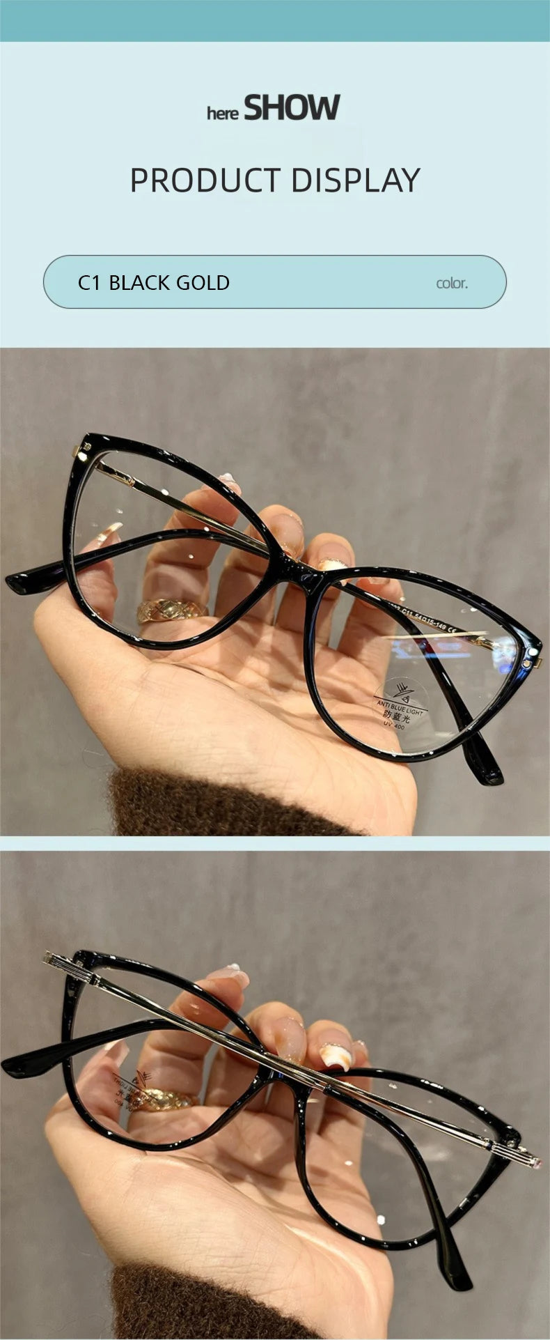 Reading Glasses Women | Prescription Cat Eye Eyewear With Photochromic Lenses - ZOOMNSTORE